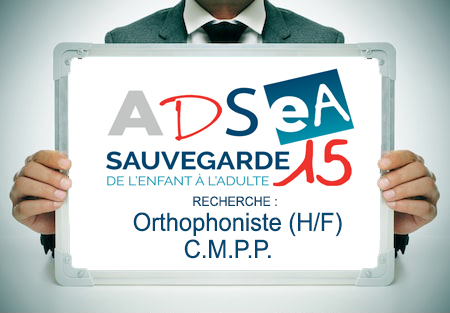 L’ADSEA recrute un Orthophoniste (H/F) pour le CMPP